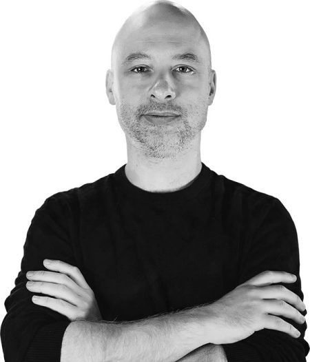 Retrato de Fernando Giannini, autor e pesquisador sobre inteligência artificial, educação e tecnologia